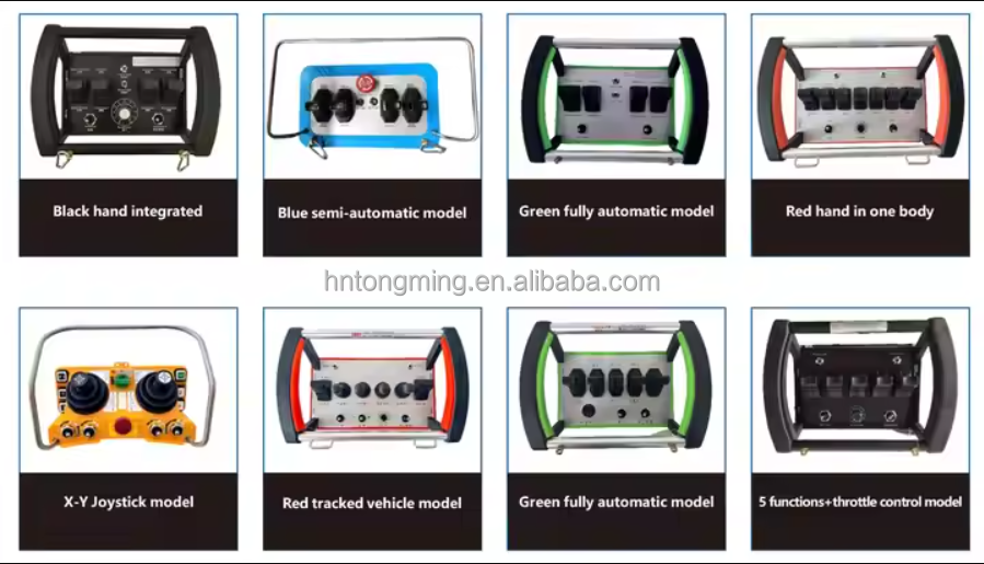 Customized 7-Way Assembly Wireless Remote Control for Construction Machinery for Cranes