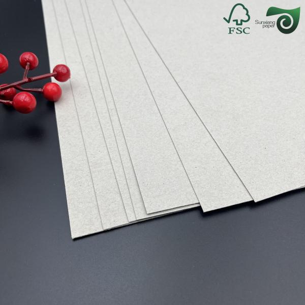 FSC 1.5mm 2mm Laminated Rigid Paper Board With One White Face Sized 1m By 1.3m