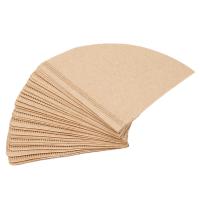 A polpa de madeira V deu forma aos filtros de papel para únicos fabricantes de café do copo