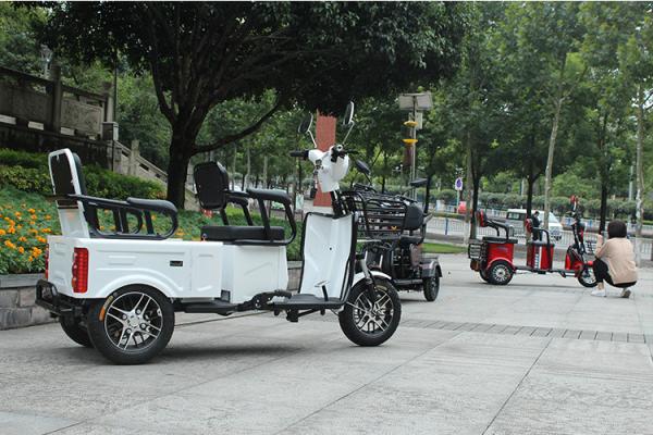 20Ah Lead Acid Battery 800W Three Wheel Electric Scooter