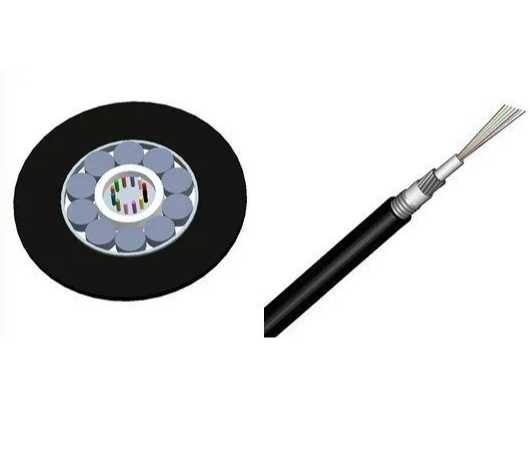 El gel llenó el cable de fribra óptica acorazado GYXTA del solo modo de 12 bases