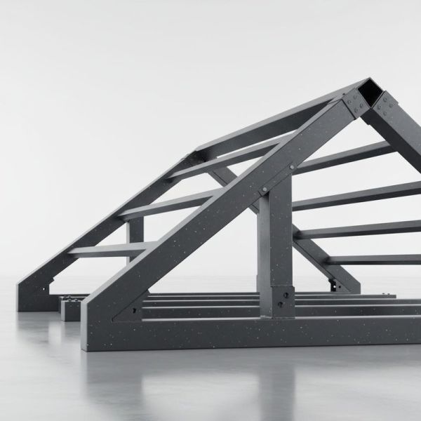 Customizable Heavy Duty Truss with 30% Roof Pitch and Class A Fireproof Rating for Large Scale Buildings