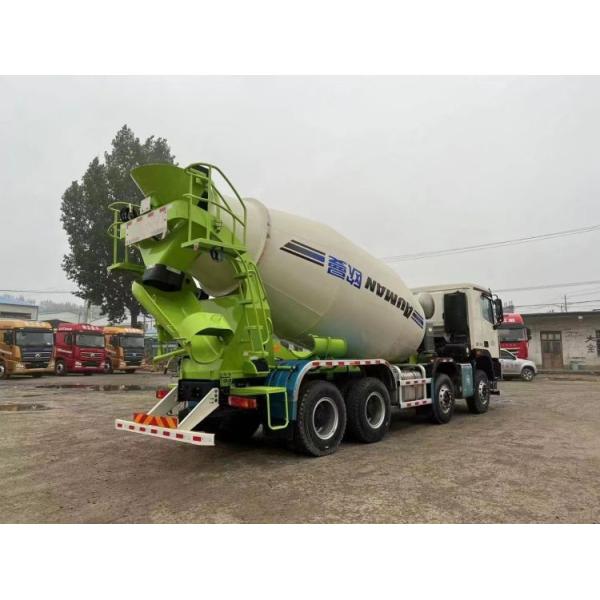 High Load Moment 12 Cubic Concrete Mixer Truck for Building Material Shops Efficiency