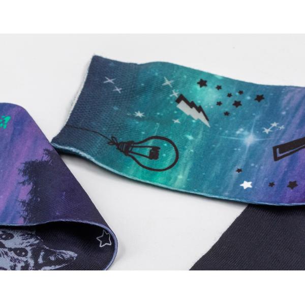 Digital 3D Print 61% Polyester Printed Ankle Socks For Sports Crew