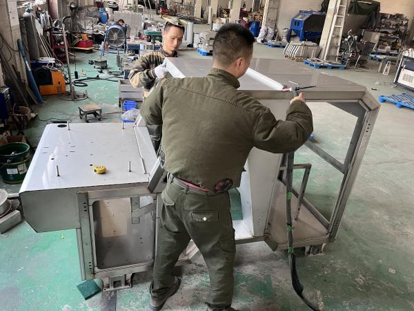stainless steel metal fabrication Nut screening equipment stainless steel processing