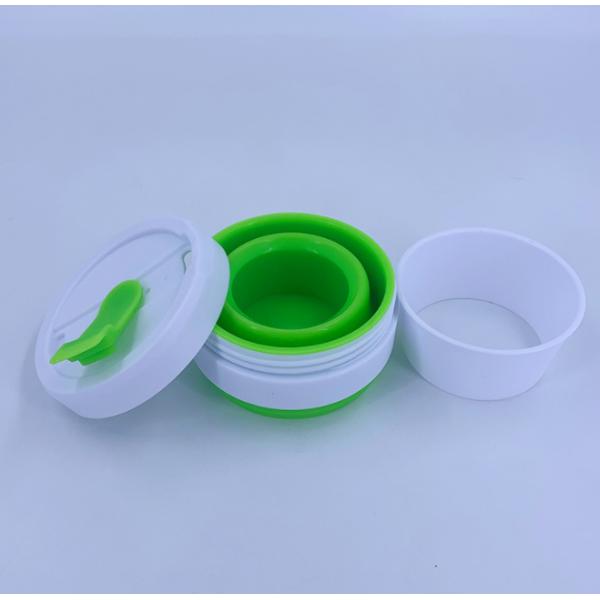 Stock Portable Retractable Collapsible Water Bottle for Event Gift and Pocket Coffee Cup