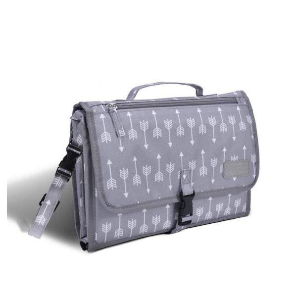 Baby Diaper Bag Customized Color Fashion Diaper Bags Nappy Wet Bag with Solid Pattern