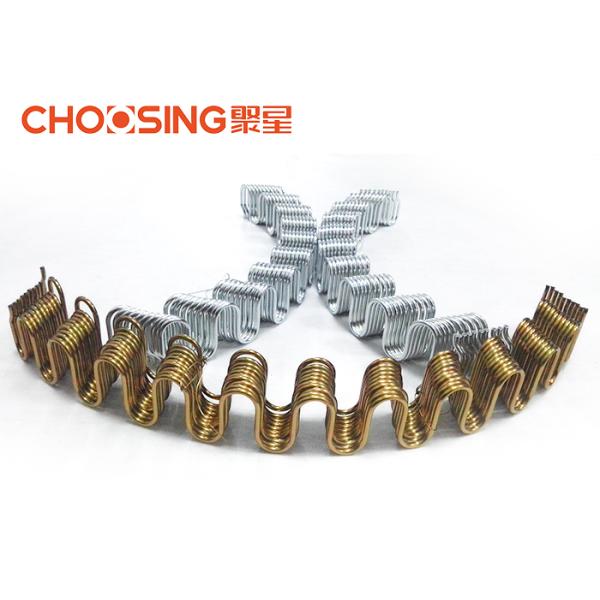 21 Inch Deep Arch Serpentine Springs For Furniture , No Sag Springs 3.4mm Upholstery
