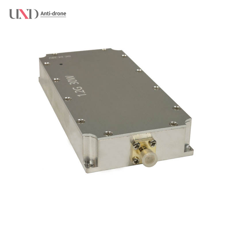 50W 2100-2700Mhz GaN Anti-Drone VCO Module Digital Lora Wireless RF UAV Suppression System FPV Counter Device Made of Metal