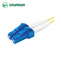 Type d'une seule pièce optique de connecteur de duplex de la fibre LC de câble du tresse 1.2mm