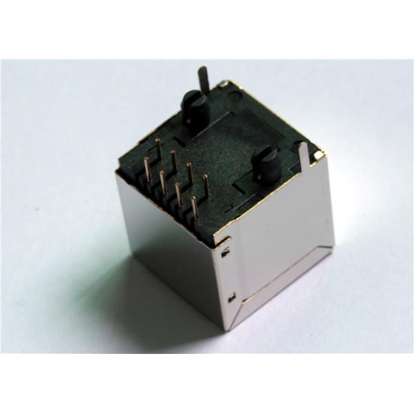LPJE601XDNL Cat 5e Top Entry RJ45 Modular Jack 16.4mm Height