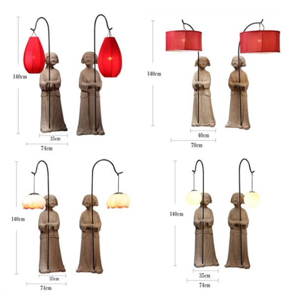 Классические дамы стоя лампа пола для спальни комнаты прожития гостиницы