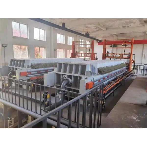 Intelligent Walking Filter Press With Automatic Filter Cloth Correction System