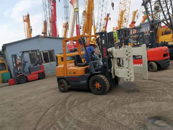TCM FD30 Second Hand Forklift Truck , 3T Used Diesel Forklift