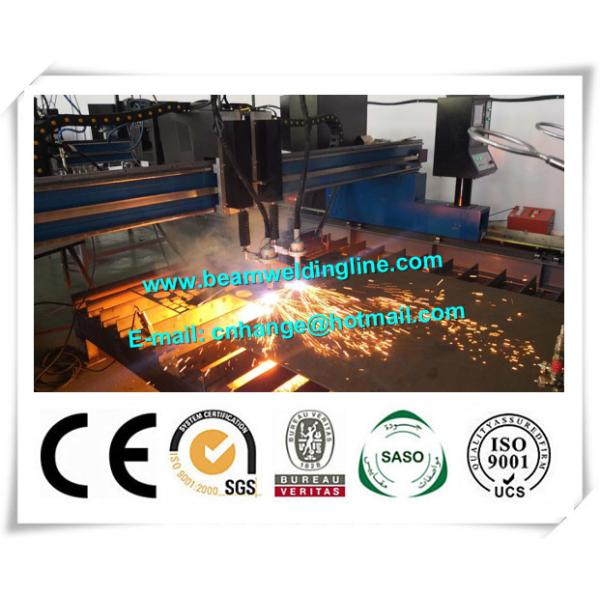 Precision Table Type Portable CNC Plasma Cutting Machine For Plate , Low Noise