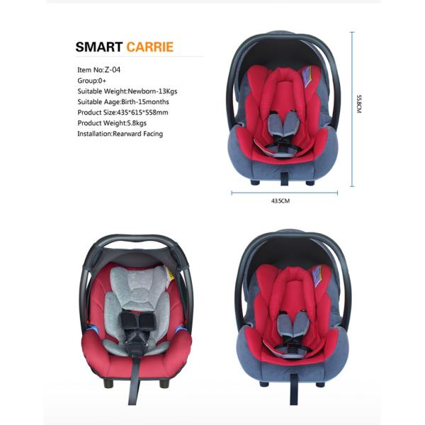ECE Standard Child Car Seat Wonderful Safety Baby Cradle Car Seat
