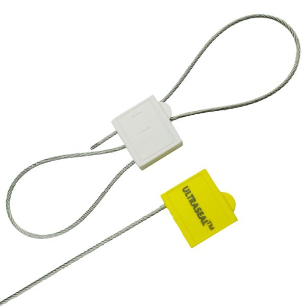 ISO 17712 Tested 2.0mm Cable Security Seals With 2.29 KN Tensile Strength