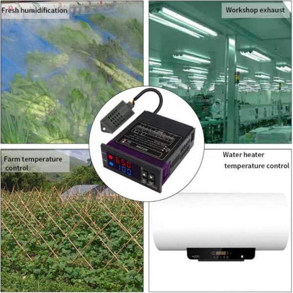 Digital Temperature Humidity Controller Thermometer Hygrometer SHT2000 AC110V  220V