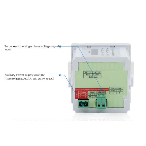 High quality Cheap Price LED AC/DC 0-500V Digital Panel Voltage Meter for solar panels