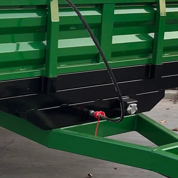 Agricultural Farm Tractor Trailer 5T Green Colour 2 Wheel