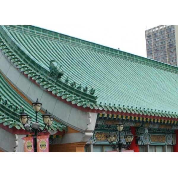 Плитки глины виска ручной работы азиатские античные черепицы строительных материалов