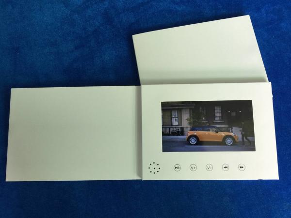Personalized Digital Video Book With 128MB-8GB Memory Tft Screen