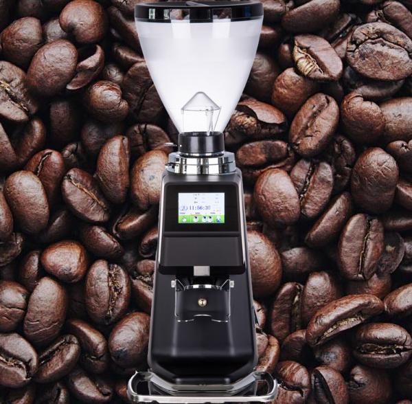 Italian Espresso Automatic Milk Frother Commercial Coffee Beans Grinder 220V