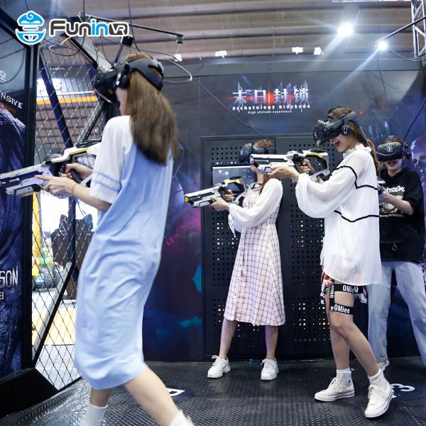 Машина игр виртуальной реальности FuninVR+ видеоигры стрельбы оружия VR