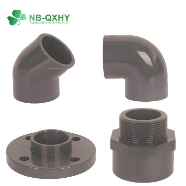Plastic Pipes and Fittings Pn16 PVC Accessories Coupling 20mm to 315mm for Water Supply
