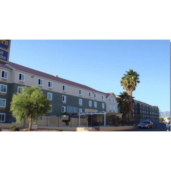 Light Steel Structure Prefabricated House Steel Fiberglass Sandwich Panel Building For Hotel/ Apartment/ Residental