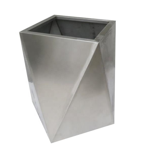 Anticorrosion EN840 Certificate Square Street Flower Pots