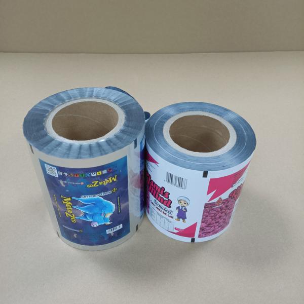 Scratch-Resistant Cartoon Cards Packaging Roll Film With Anti-Mark Coating Customizable Printing / Logo