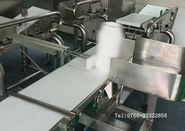 Peso industrial de 8 categorias do alimento de mar que classifica o pesador em linha 220 V da verificação do transporte