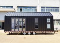 États-Unis / Afrique du Sud / Nouvelle-Zélande Standard Modulaire Home Prefab Tiny House Kit avec remorque Pour le camping / Resort