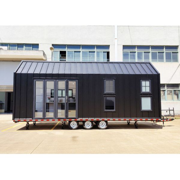 US/AS Modular Home Prefab Tiny House Kit With Trailer For Camping/ Resort