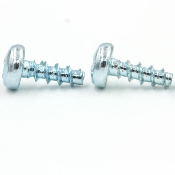 Blue Zinc Stainless Steel Phillips Round Pan Head Self-tapping Thread Forming Screw for Plastic