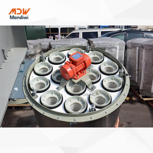 Industrial Vibrating Cement Silo Top Dust Collector For Concrete Mixing Station