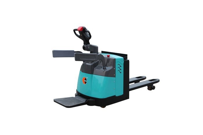 Heavy Duty Electric Walkie Pallet Jack Trucks 2.5 Ton Pallet Jack For Warehouse