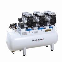 Compresseur d'air silencieux de 90L sans huile Compresseur d'air dentaire de 2500W utilisé pour 6 fauteuils dentaires