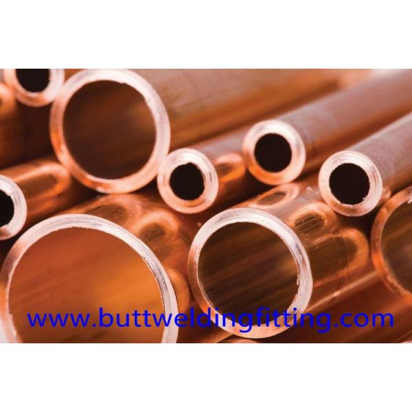 C70600 Copper Nickel Tube Round WT 0.2mm ~ 120mm OD 2mm ~ 910mm