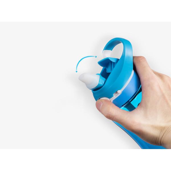 Accessories WITH LID Outdoor Gym Sports Water Bottle with Straw and BPA Free Plastic
