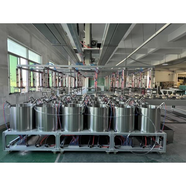 24-Station Rotary Coating Line for Internal Coating of Pulp Molding | High-Volume Automated Production System