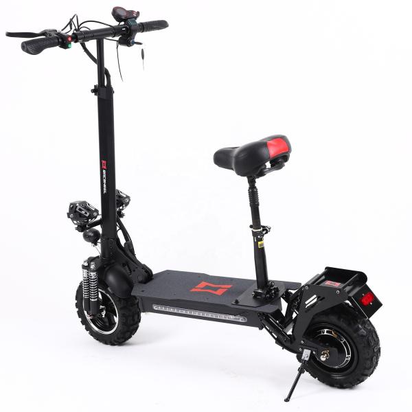 1200W Motor Off-road E-Wheel Scooter for Adults Folding Design and Lithium Battery