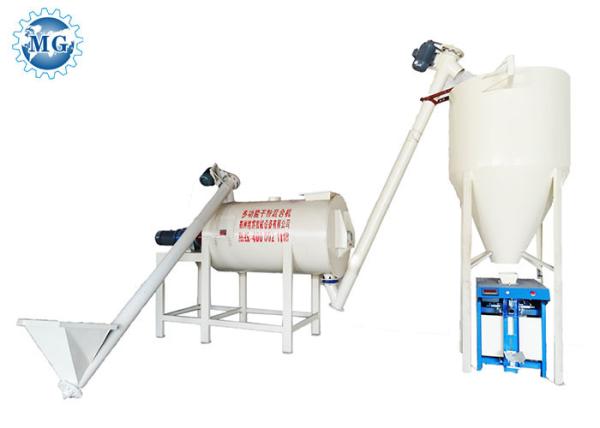 Linha de produção seca simples máquina do almofariz do T/H 3-4 de mistura adesiva do azulejo