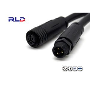 Женщина приведенная М12 2 соединителей силы СИД Пин водоустойчивая мужская делает соединитель водостойким