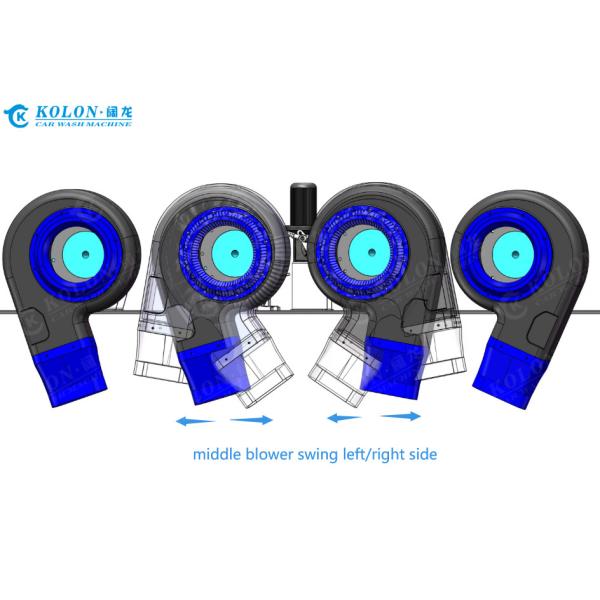 Автоматическая бесконтактная бесконтактная бесконтактная машина для стирки автомобилей KL360 Premium 22kw Водяной насос, 33kw Сушилка воздуха