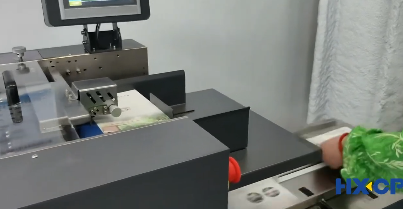 HX480P Booklet Making Machine five processes integrated high precision three side trimming