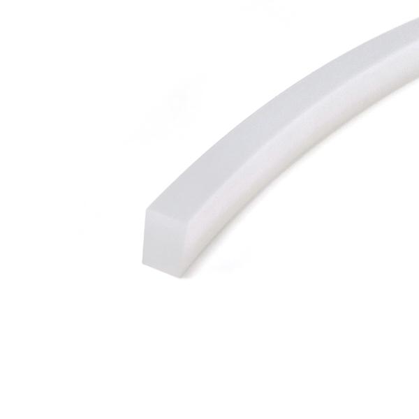 Silicone Rubber Rod Rope Sealing Cord Strip Rectangular Transparent Silicone Rubber Sealing Strip