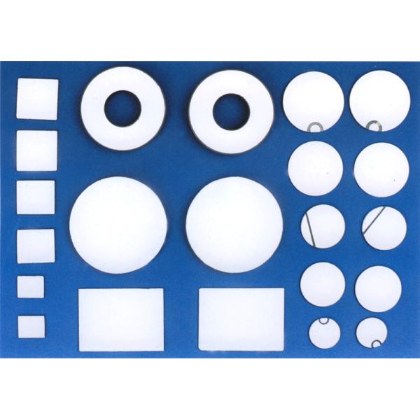 Transductores cristalinos ultrasónicos de la punta de prueba del elemento de la cerámica del detector piezoeléctrico del defecto