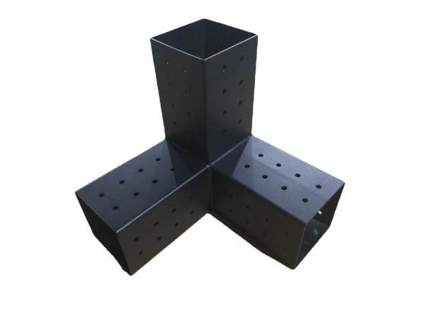 Eco Friendly Design Solution Pergola Post Support and Corner Brackets for 6 x 6 Lumber